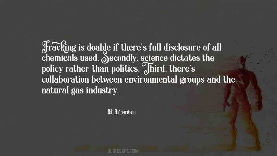 Quotes About Fracking #1253456