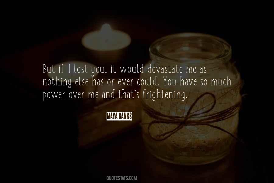 Lost You Quotes #1340528