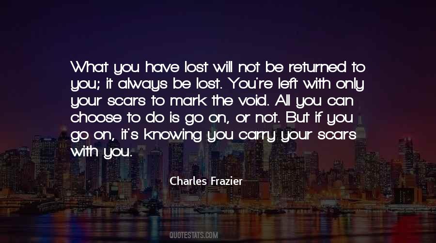 Lost You Quotes #1627200