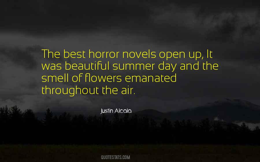 Quotes About Horror Novels #1274789