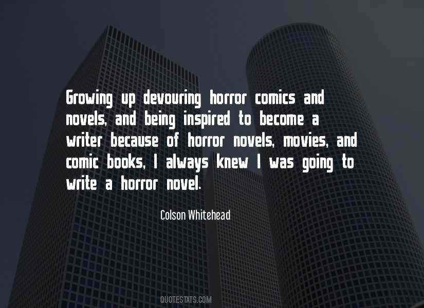 Quotes About Horror Novels #1491098