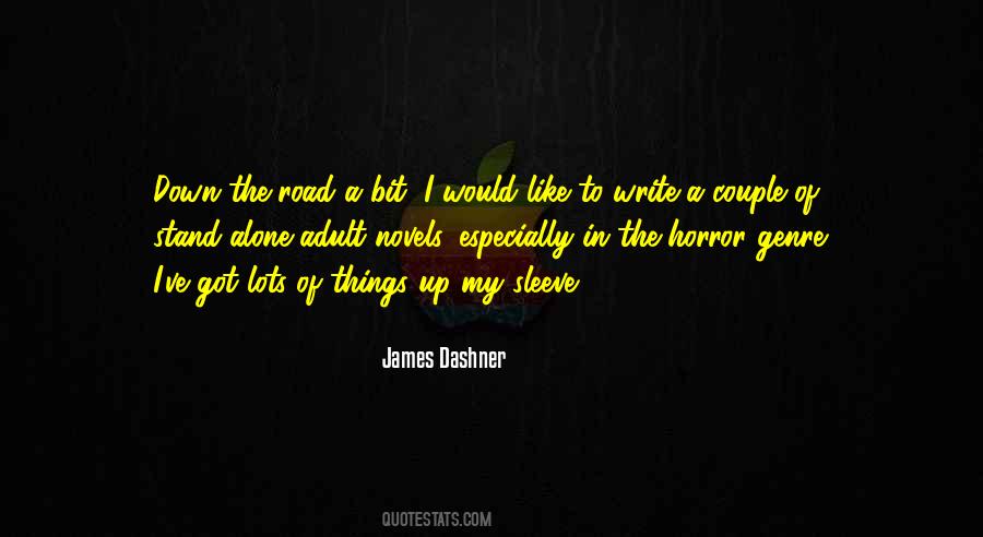 Quotes About Horror Novels #367047