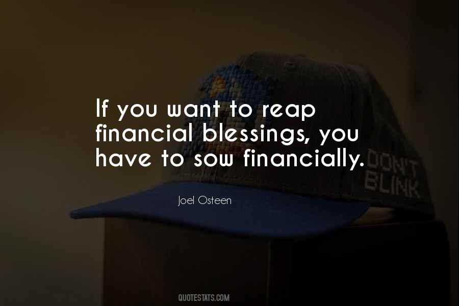 Quotes About Financial Blessings #355579