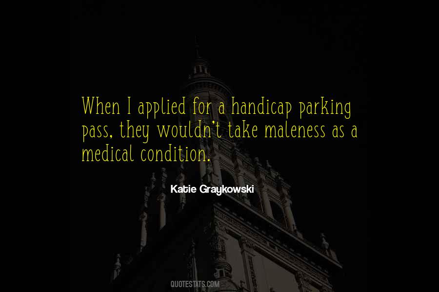 Quotes About Handicap Parking #907345