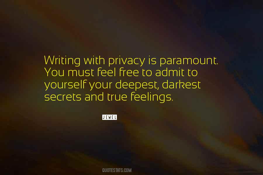 Feel Your Feelings Quotes #58121