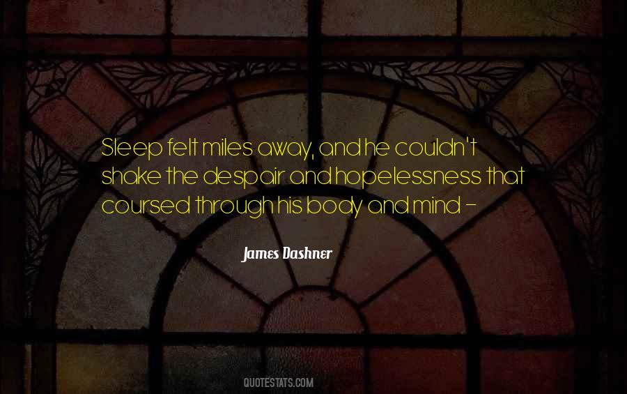 Quotes About Hopelessness And Despair #1864231