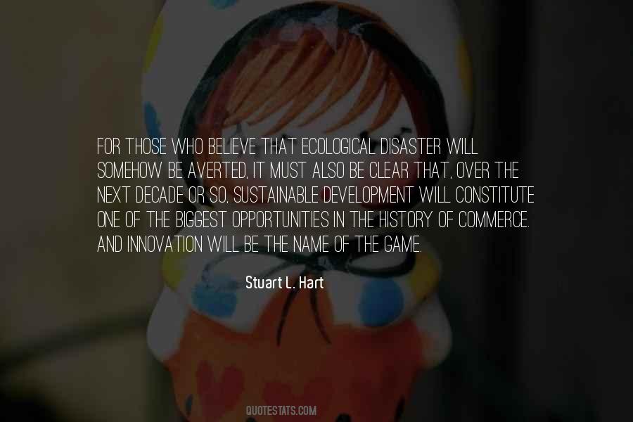 Ecological Disaster Quotes #1408672