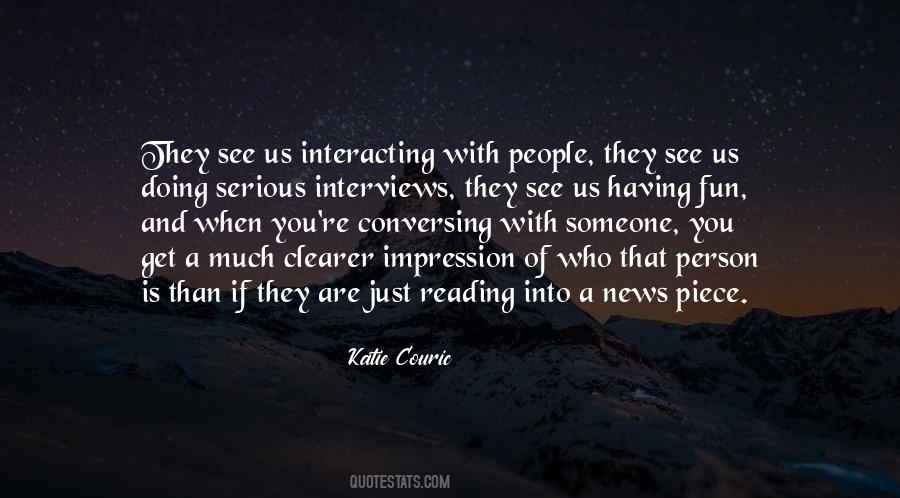 Quotes About News Reading #1494659