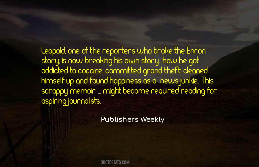 Quotes About News Reading #77776