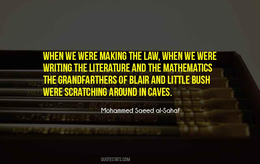 Bush Literature Quotes #1503196