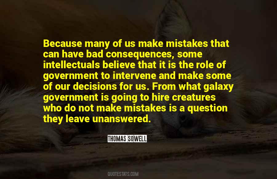 Quotes About Decisions And Mistakes #347967