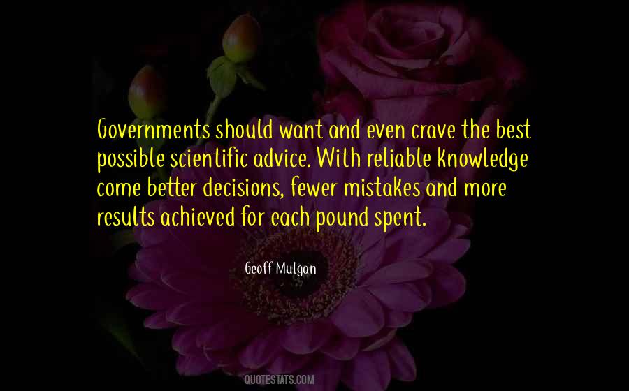 Quotes About Decisions And Mistakes #789937