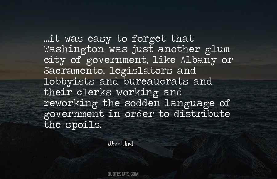 Quotes About Lobbyists #1606931