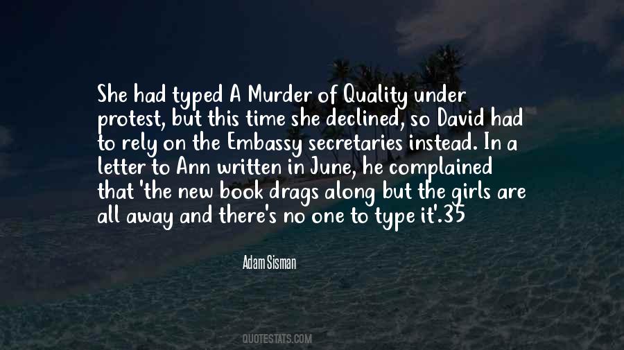 Written Letter Quotes #1200719