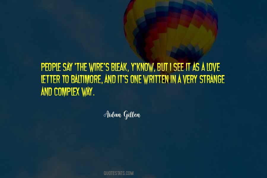 Written Letter Quotes #1601638