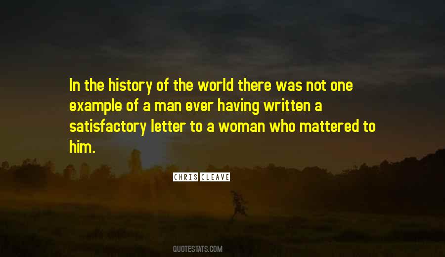 Written Letter Quotes #581548