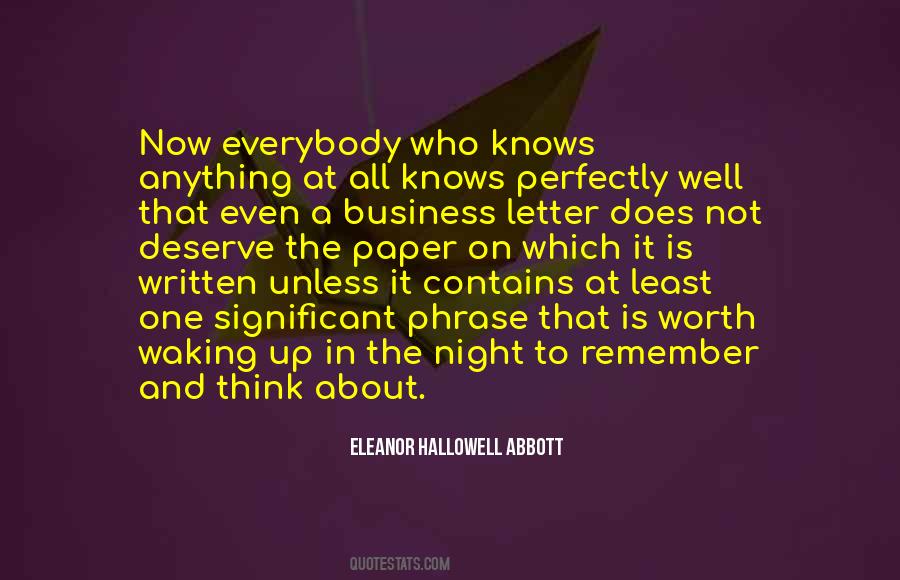 Written Letter Quotes #928442
