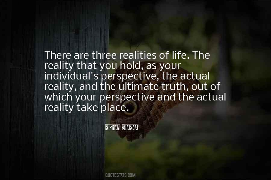The Ultimate Reality Quotes #1300663