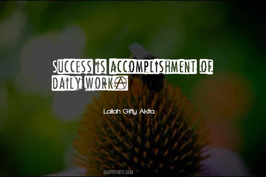 Quotes About Daily Work #191046