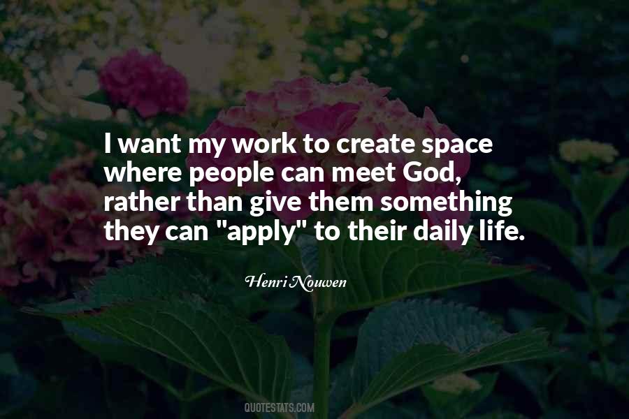 Quotes About Daily Work #199268