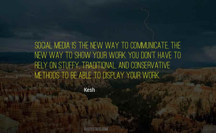 Quotes About The New Media #548698