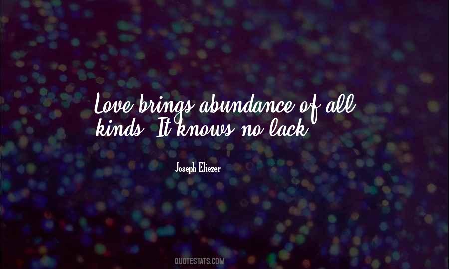 Abundance Of Love Quotes #1479184