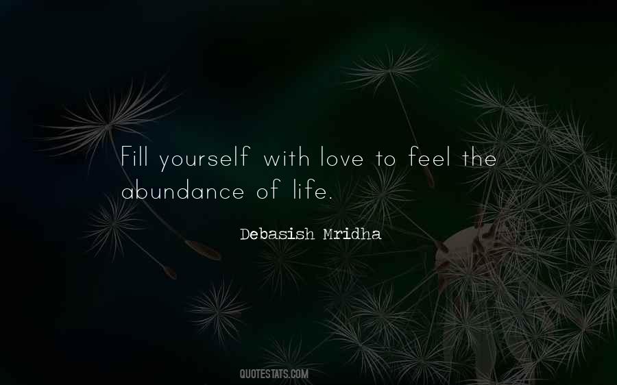 Abundance Of Love Quotes #1663202