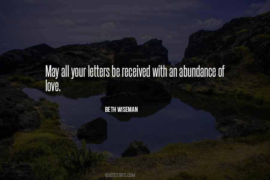 Abundance Of Love Quotes #468456