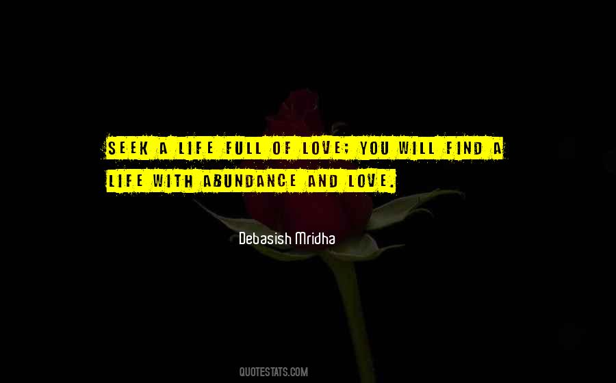 Abundance Of Love Quotes #871167