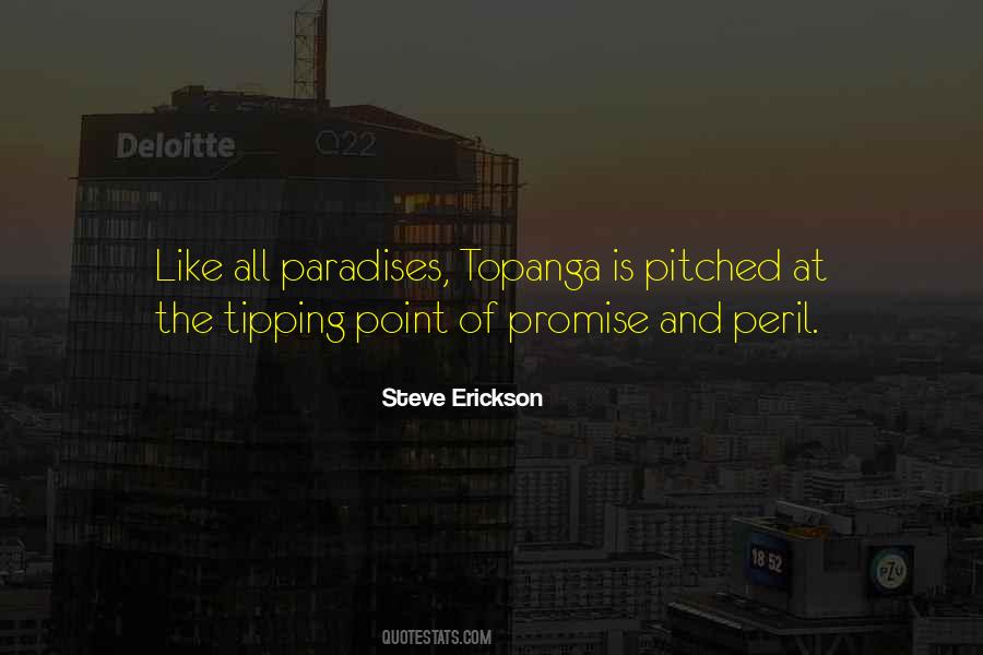 Quotes About Tipping Point #111904