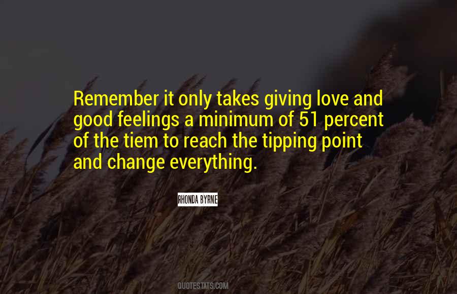 Quotes About Tipping Point #1155356