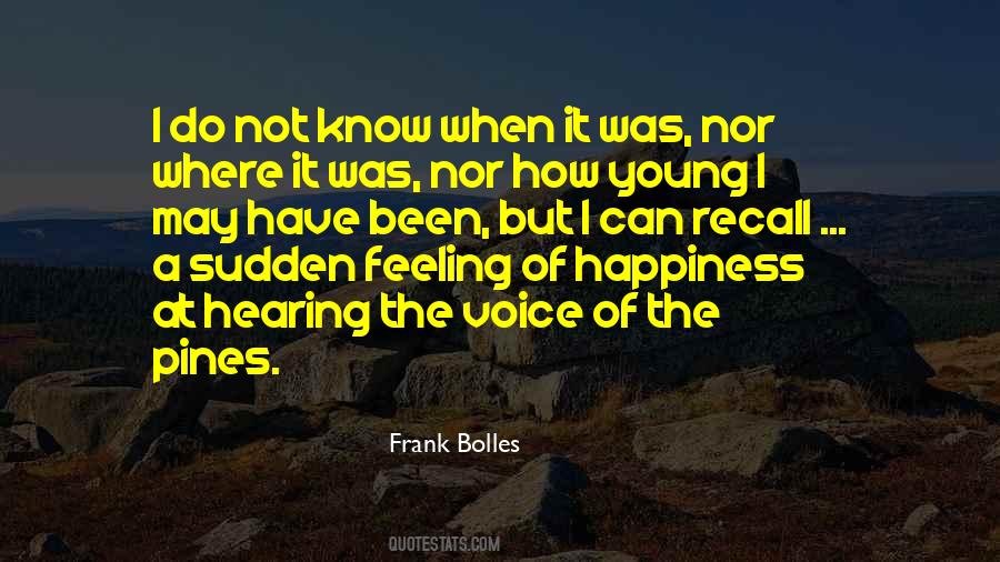 Feelings Of Nature Quotes #1793333