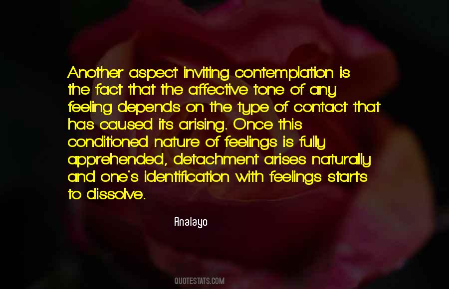 Feelings Of Nature Quotes #1821275