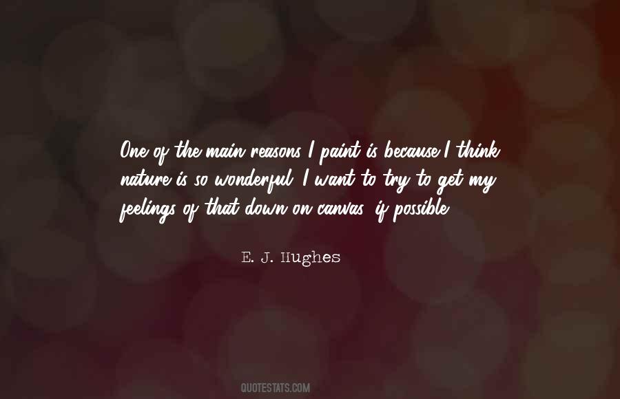 Feelings Of Nature Quotes #304904