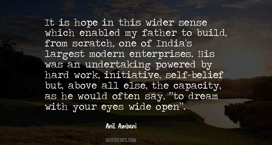 Quotes About Eyes Wide Open #1078470