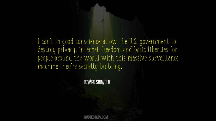 Quotes About Internet Surveillance #1033424