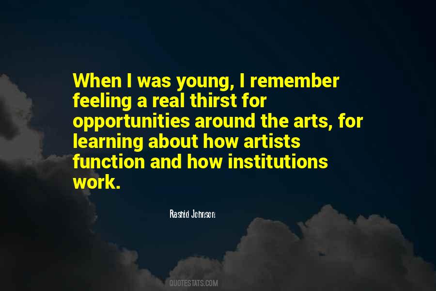 Quotes About Young Artists #1176173