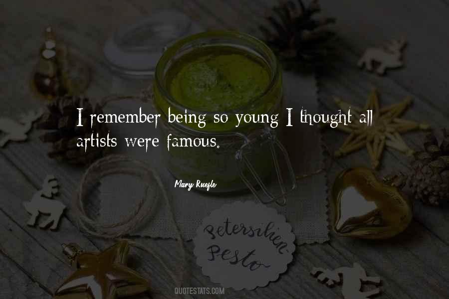 Quotes About Young Artists #1380156