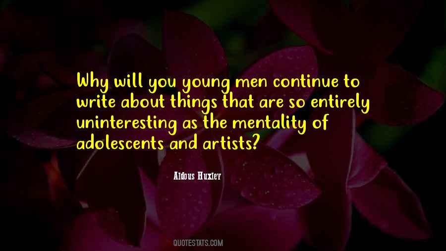 Quotes About Young Artists #1730461