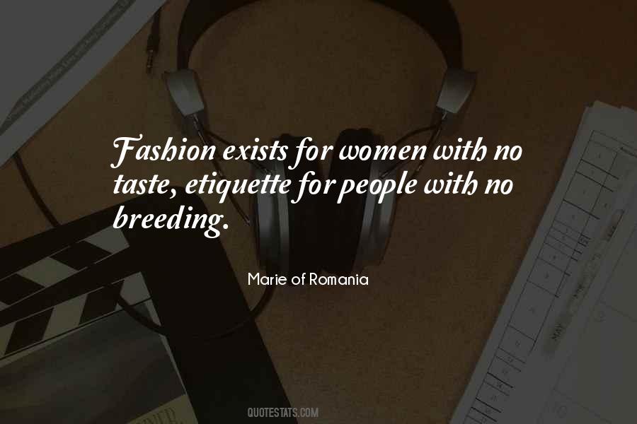 Quotes About Taste In Fashion #1685321