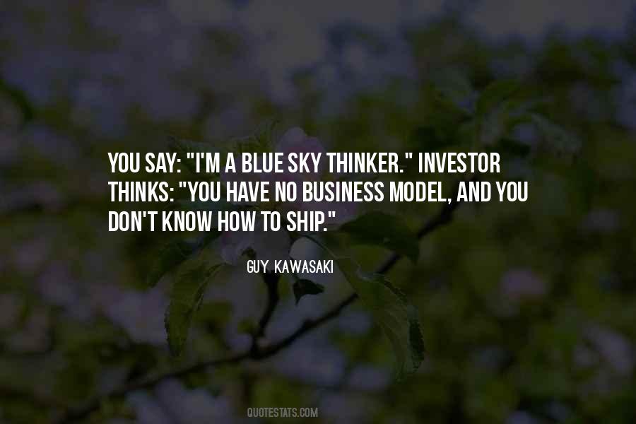 A Blue Sky Quotes #1150809
