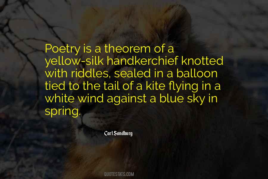A Blue Sky Quotes #1516170
