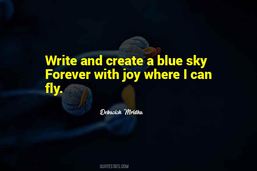 A Blue Sky Quotes #539038