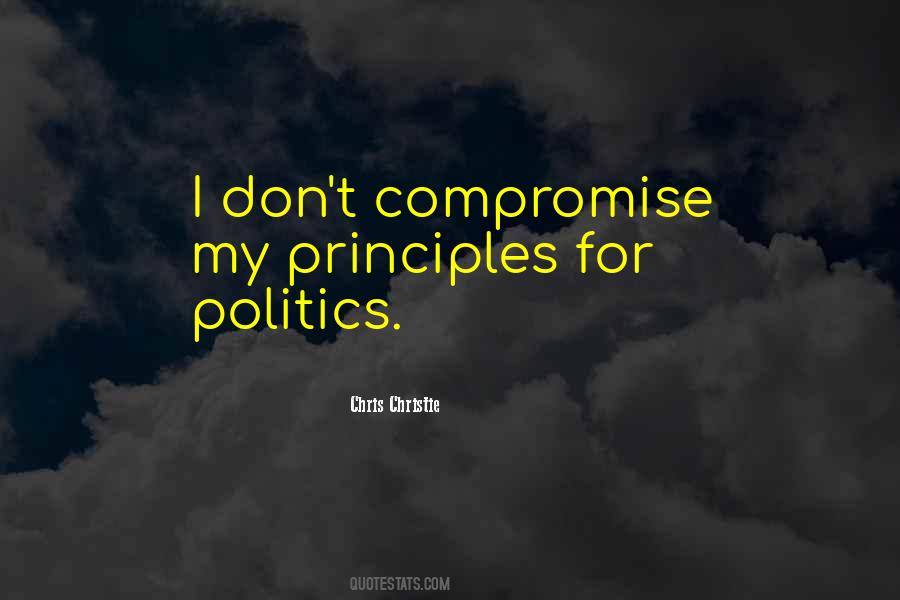 Quotes About My Principles #1441540