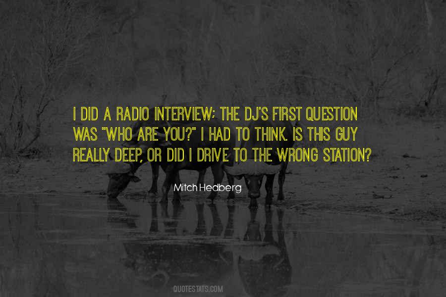 Quotes About First Interview #1669601