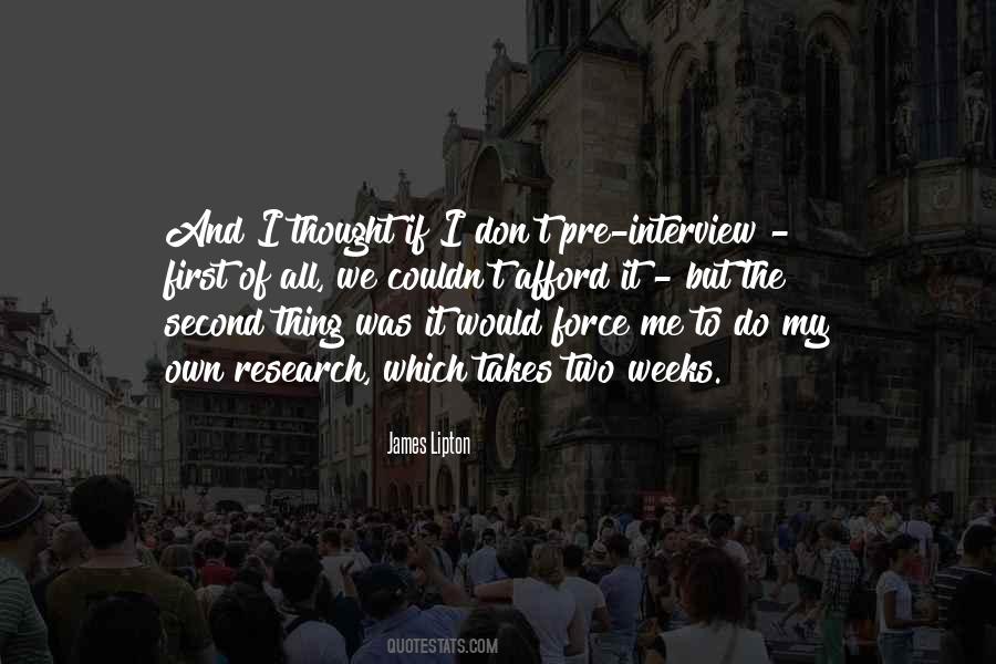 Quotes About First Interview #1859116