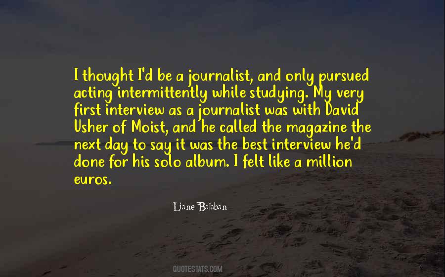 Quotes About First Interview #423063