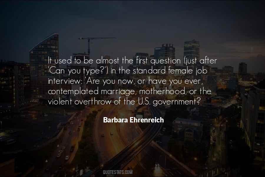 Quotes About First Interview #510562