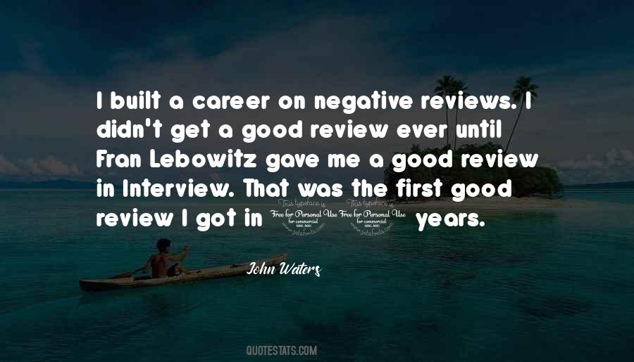 Quotes About First Interview #644180