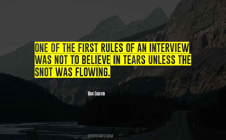 Quotes About First Interview #746113